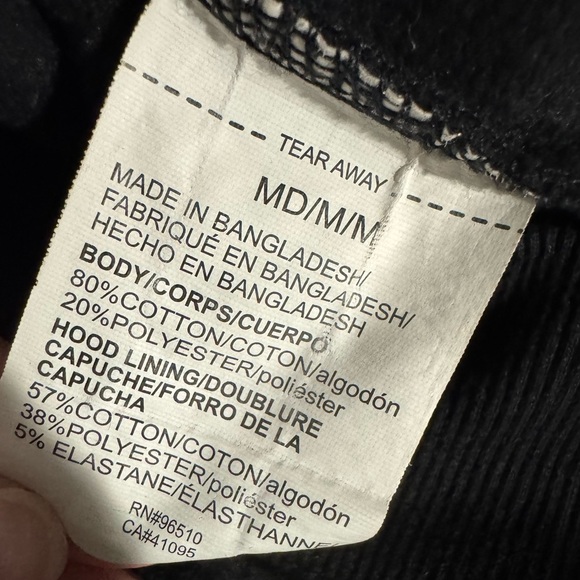 Under Armour Classic Boxed Logo Pullover Hoodie Sweatshirt Black Men’s Medium - Picture 6 of 7